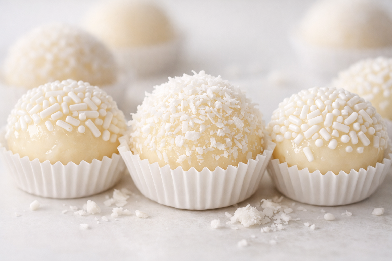 Brigadeiro Branco Cremoso: A Delícia Clássica em Versão Branca!