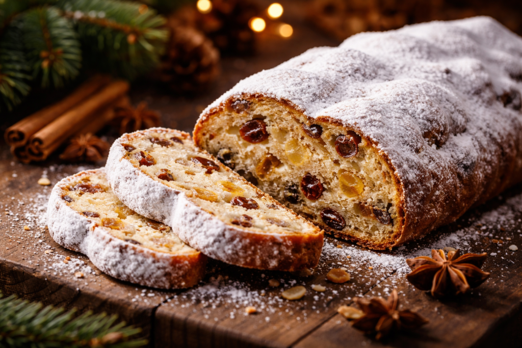 Stollen Alemão Tradicional de Natal