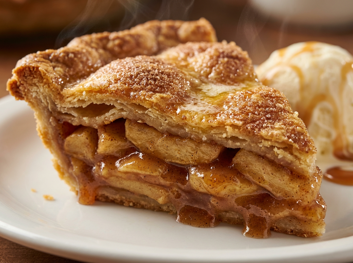 Torta de Maçã com Canela