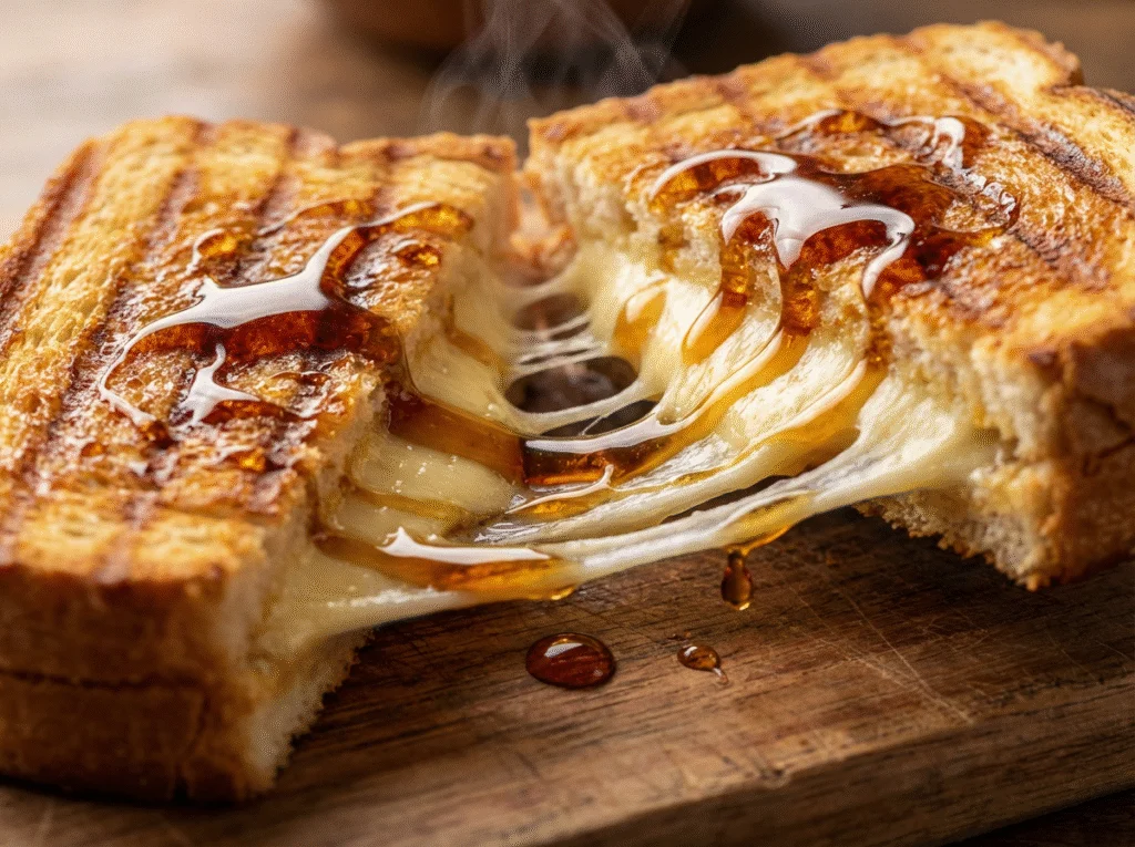 Tostex de Queijo Coalho com Mel de Engenho